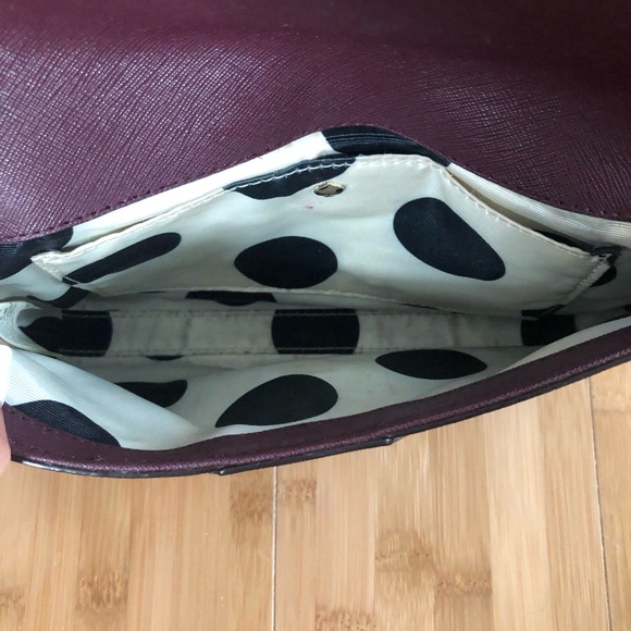 Burgundy Kate Spade Satchel/Crossbody Bag - Picture 10 of 11